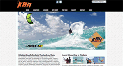 Desktop Screenshot of kiteboardthailand.com